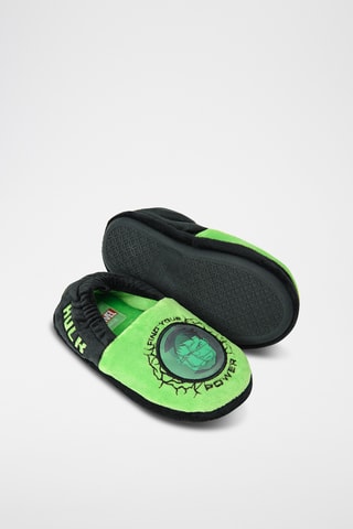 Pantoufles Hulk Avengers Marvel - Vert