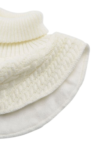 Col roulé Écru