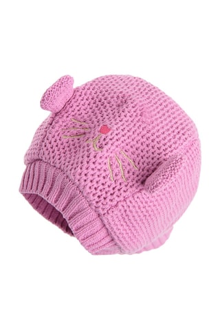 Cagoule à oreilles - Rose