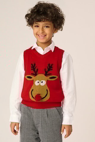 Gilet sans manches - Rouge