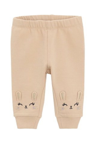 2 joggings - Bleu cobalt et beige