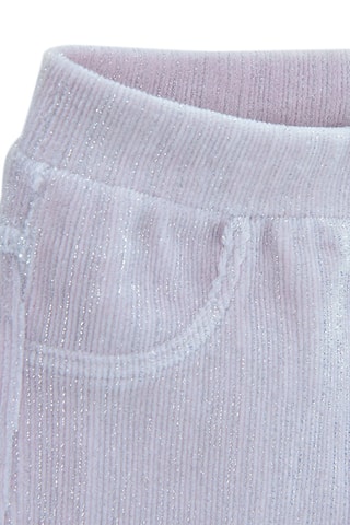 Pantalon en velours - Mauve