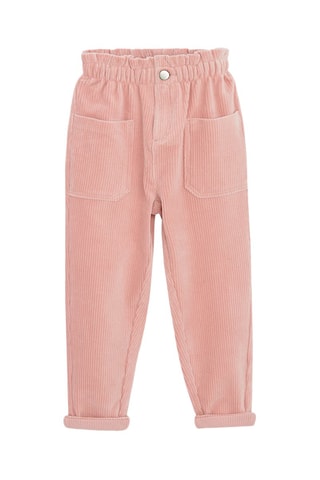 Pantalon en velours - Rose