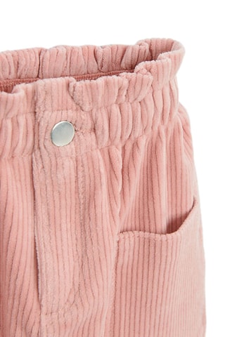 Pantalon en velours - Rose