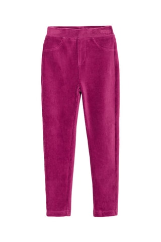 Pantalon en velours - Fuchsia