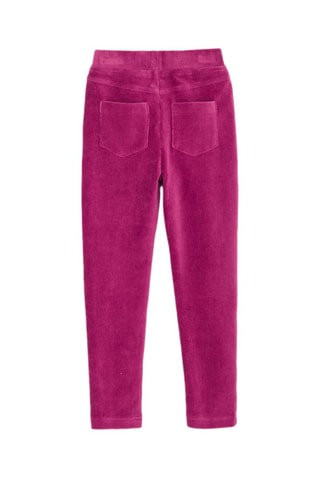 Pantalon en velours - Fuchsia