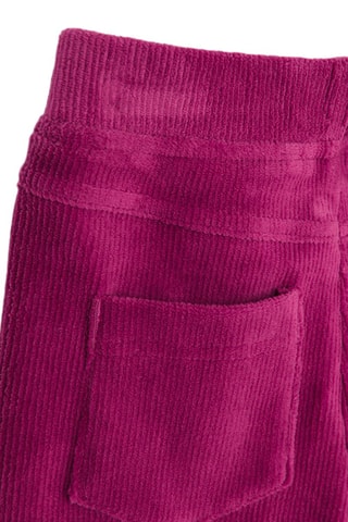 Pantalon en velours - Fuchsia