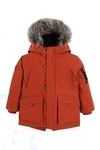 Parka à capuche - Orange