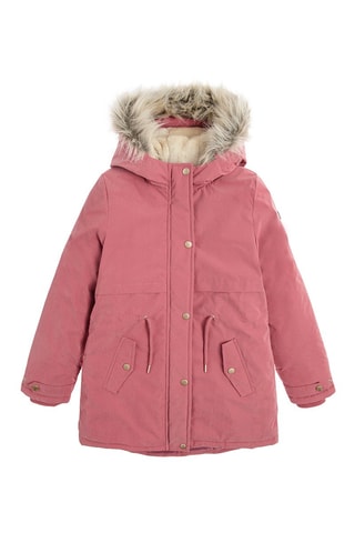 Parka à capuche - Fuchsia