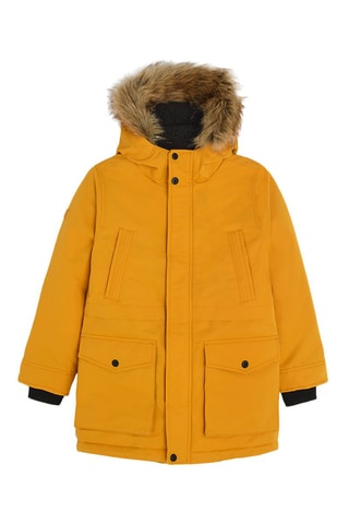 Parka à capuche - Moutarde