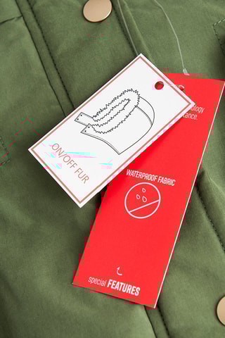 Parka à capuche - Kaki