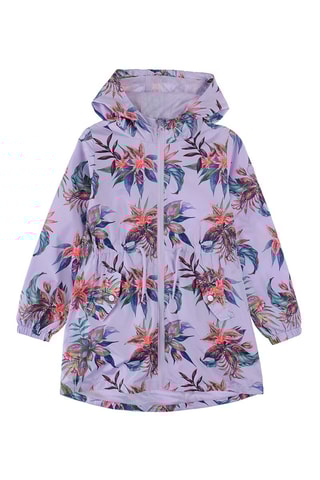 Parka à capuche - Mauve