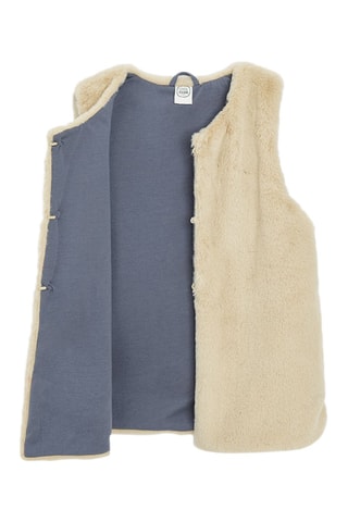 Veste sans manches - Beige clair