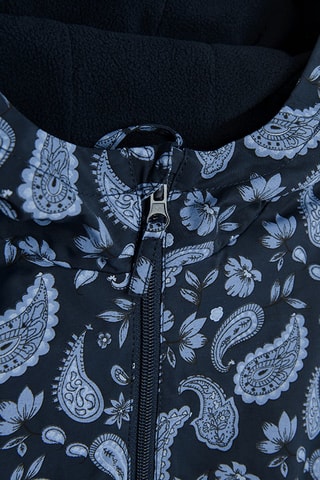 Parka à capuche - Bleu