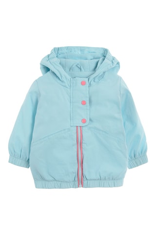 Veste à capuche - Turquoise