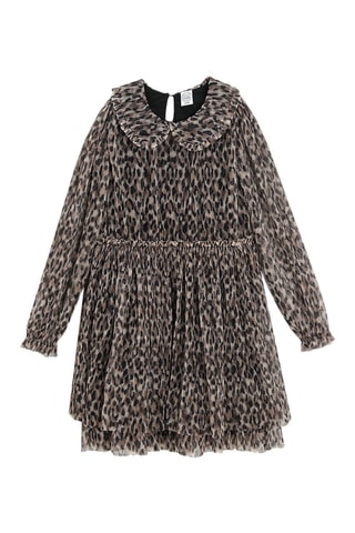 Robe plissée - Gris