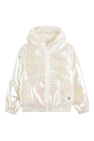 Coupe-vent à capuche - Ecru