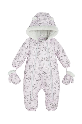 Combipilote à capuche - Rose