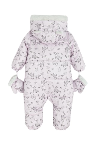 Combipilote à capuche - Rose