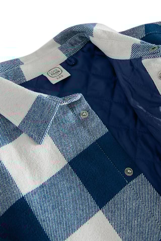 Surchemise - Bleu marine et blanc