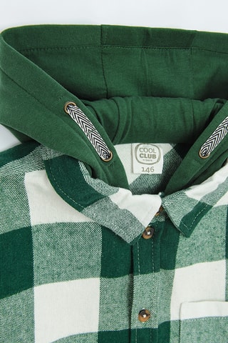 Surchemise à capuche - Blanc