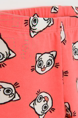 Legging Kitty Cat et Nunus - Rouge