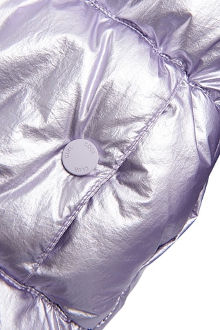 Doudoune à capuche - Mauve