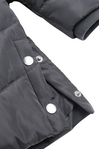 Doudoune à capuche - Gris foncé