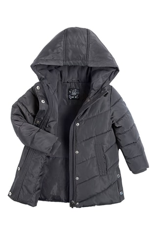 Doudoune à capuche - Gris foncé