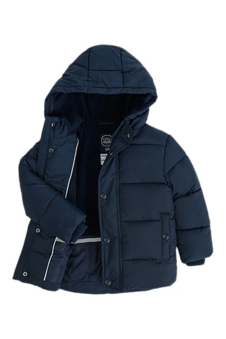 Doudoune à capuche - Bleu marine