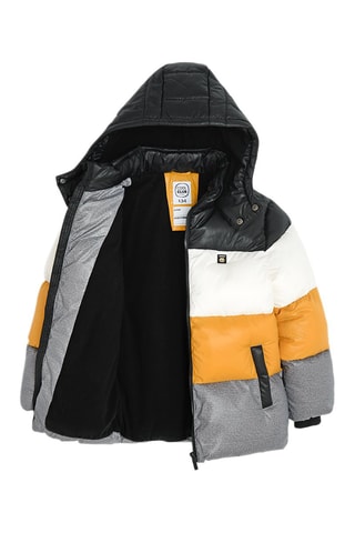 Doudoune à capuche - Noir