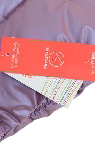 Doudoune à capuche - Violet