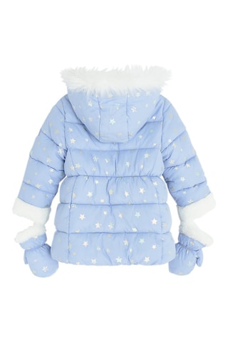 Doudoune à capuche - Ciel