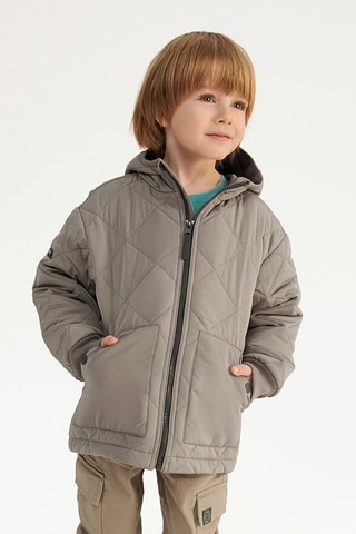 Doudoune à capuche - Kaki