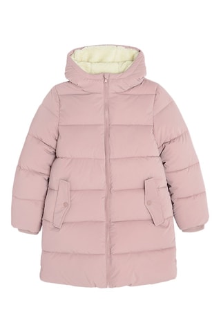 Doudoune à capuche - Rose