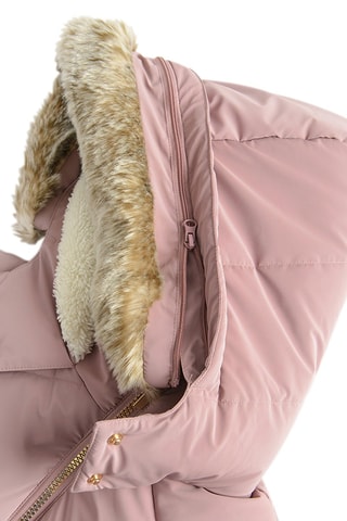 Doudoune à capuche - Rose