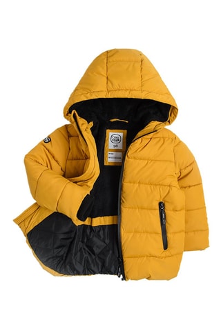 Doudoune à capuche - Jaune