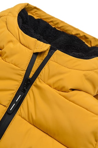 Doudoune à capuche - Jaune