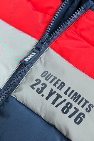 Doudoune à capuche - Bleu marine