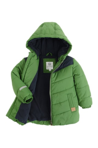 Doudoune à capuche - Vert