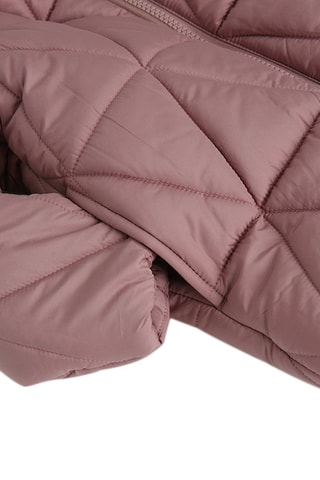 Doudoune à capuche - Vieux rose