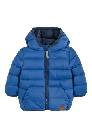 Doudoune à capuche - Bleu roi