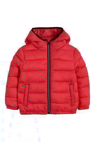 Doudoune à capuche - Rouge