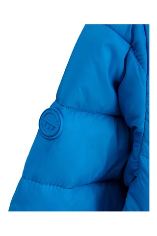 Doudoune à capuche - Turquoise