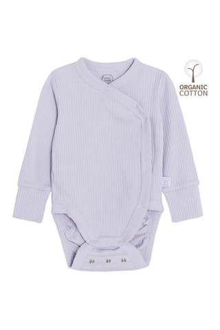 Body en coton biologique - Mauve