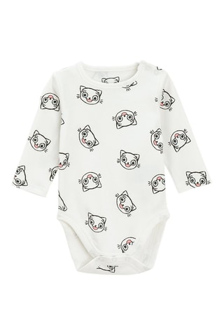 3 bodys Kitty Kotty - Multicolore