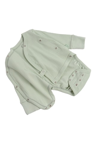 Body en coton biologique - Vert d’eau