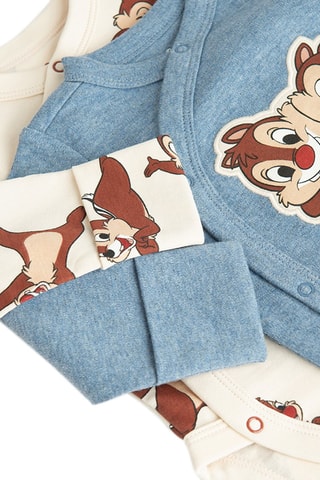 2 bodys Tic et Tac Disney - Multicolore