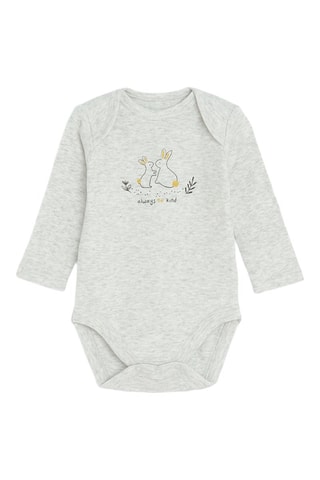 5 bodys - Jaune et écru