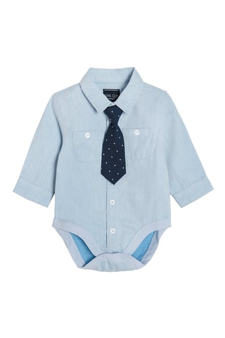 Body-chemise - Bleu clair